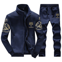 Load image into Gallery viewer, 2019 Spring Set Men New Sportswear Autumn Suit Clothes Tracksuits Male Zipper Sweatshirts +Sweatpants Mens Sporting Track Suits