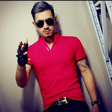 Load image into Gallery viewer, 2019 New Arrival Cotton Men Polo Shirt Tops Fashion Brand Plus Size Short Sleeve Black White Polo Shirt Homme Camisa 5XL